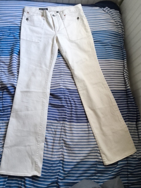 Club Monaco White Bootcut Womens Jeans Sz 8 Nwt $109 Retail